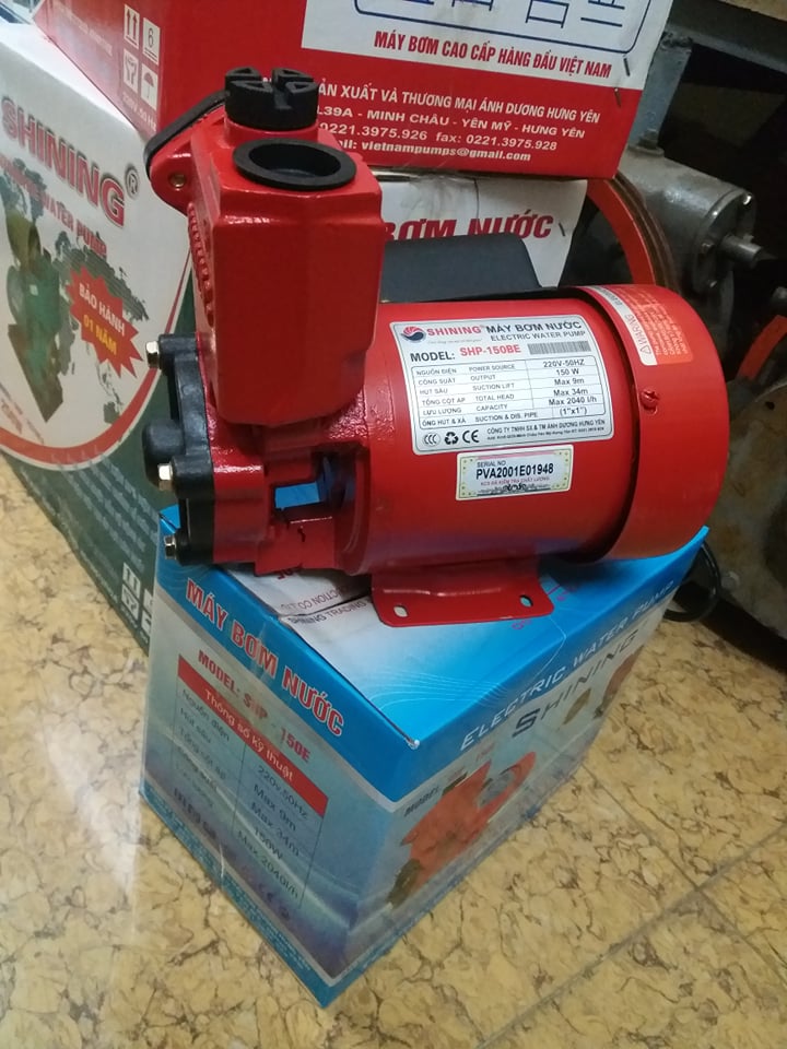 máy bơm shining shp- 150be
