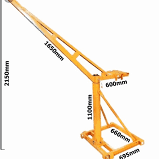 CẨU XOAY 360 ĐỘ 500KG