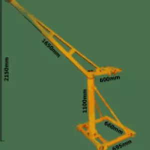 CẨU XOAY 360 ĐỘ 500KG