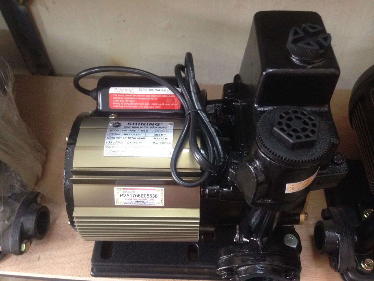 Máy bơm chân không Shining SHP – 400E