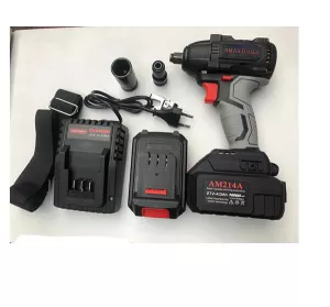 Máy Siết Ốc Dùng Pin Amax AM214A -21V, Không Chổi Than