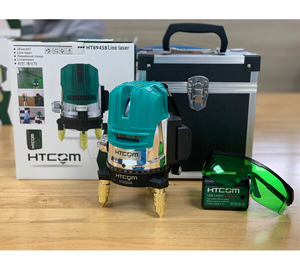 Máy Cân Mực Laser HTCom HT8945B (Tia xanh)