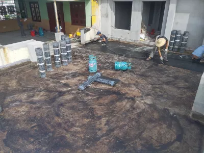 Xử lý chống thấm tại Ngô Gia Tự, Long Biên, Hà Nội