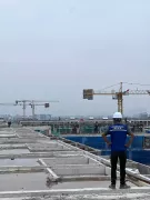 Thi công chống thấm tại khu đô thị Thanh Hà - Hà Nội