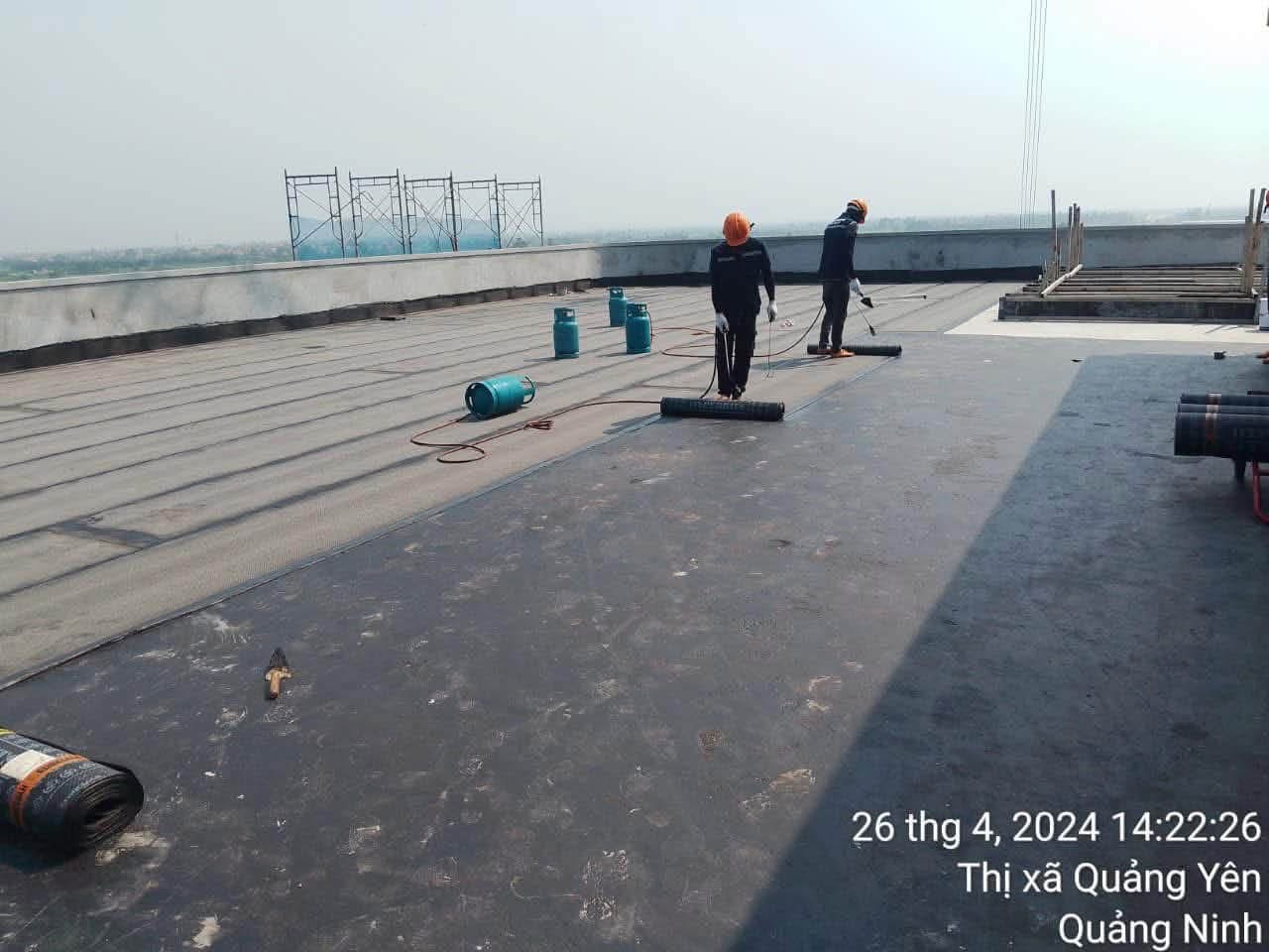Thi công chống thấm bằng Màng chống thấm