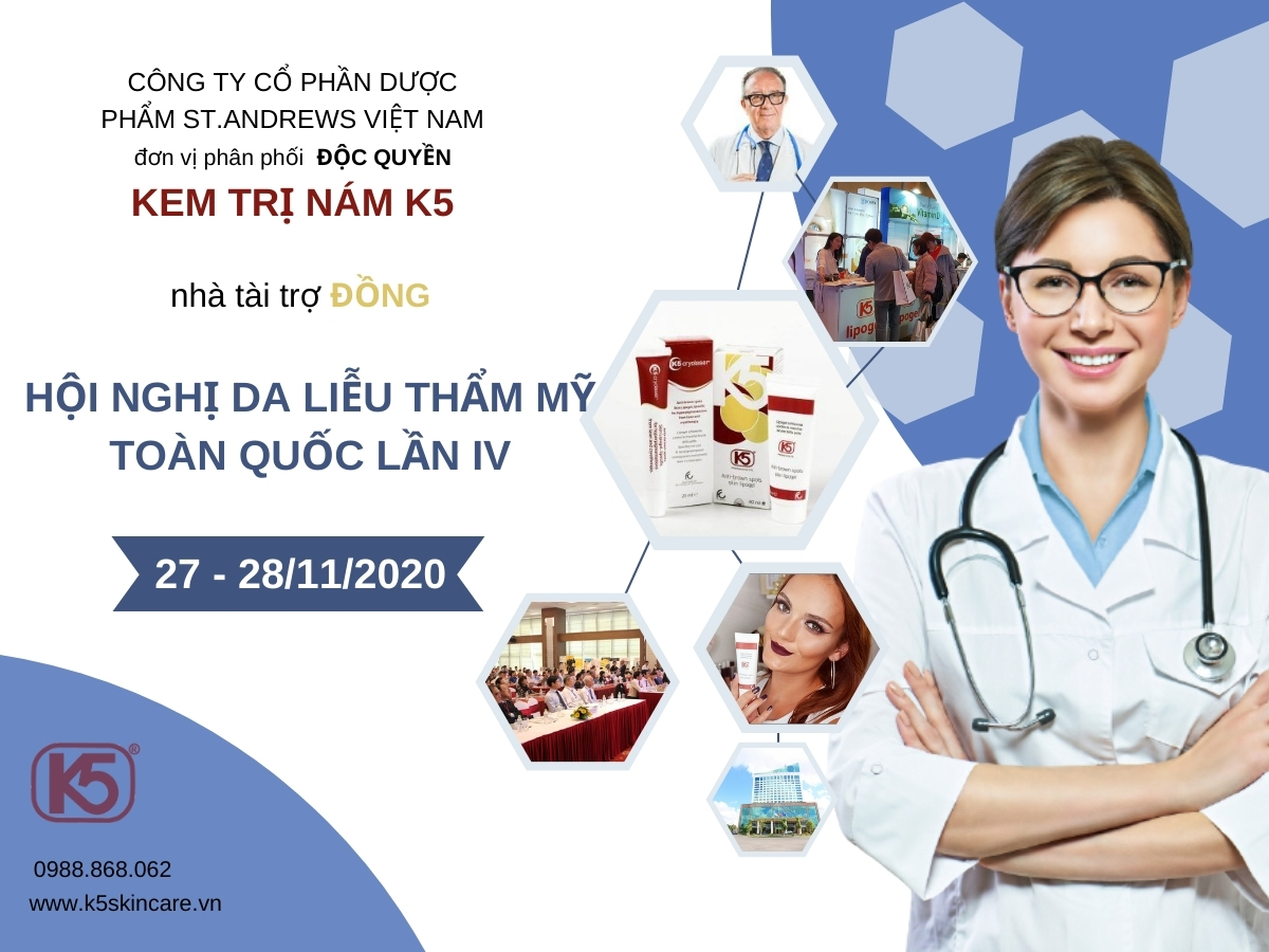 ST.ANDREWS VIỆT NAM - NHÀ TÀI TRỢ ĐỒNG HỘI NGHỊ THẨM MỸ TOÀN QUỐC VIỆT NAM