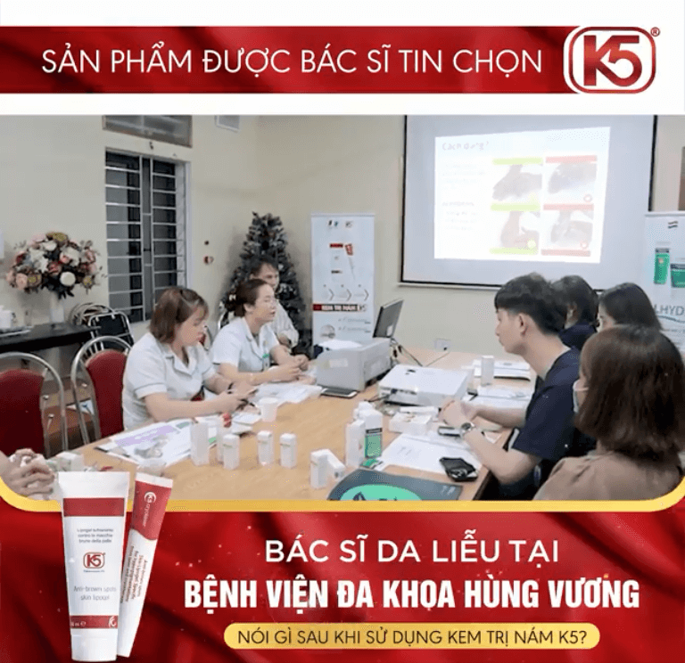 Chia Sẻ Của Bác Sĩ Ngọc Thảo - Bệnh Viện Đa Khoa Hùng Vương Sau Thời Gian Sử Dụng Kem Trị Nám K5