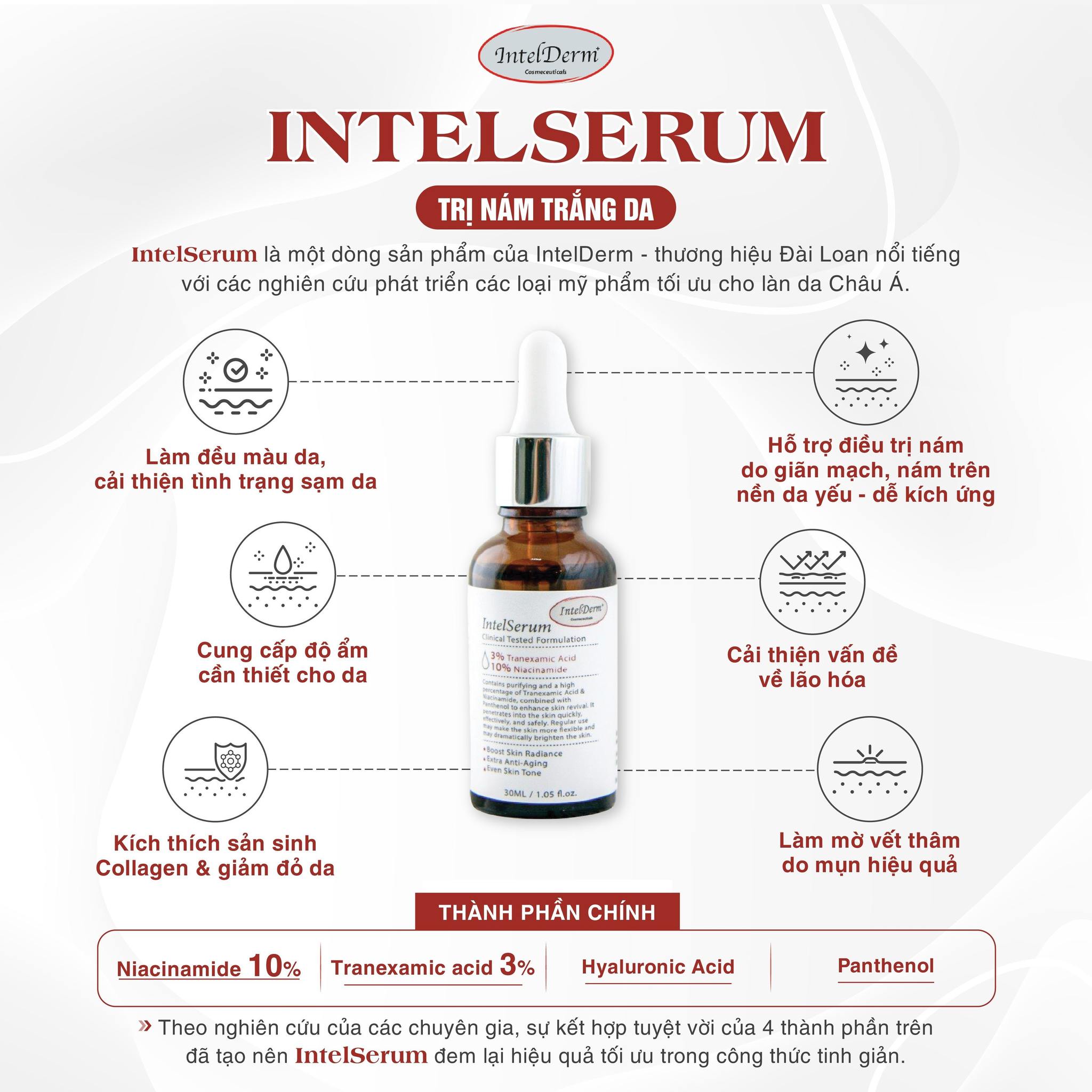 tinh chất dưỡng sáng da intelserum