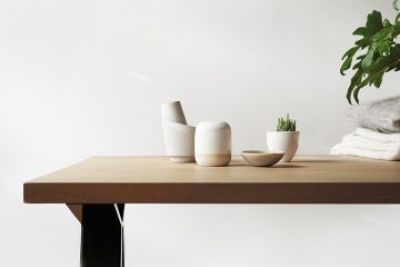 Gạch ốp lát nhà bếp trang điểm đơn giản