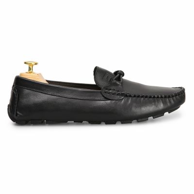 Giày nam da trơn thiết kế thắt nơ GNLAMS08205-D