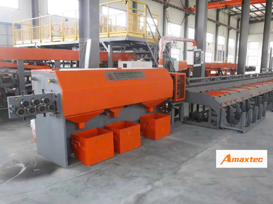 Máy nắn thẳng và cắt đoạn thép tự động | từ d4 đến D14