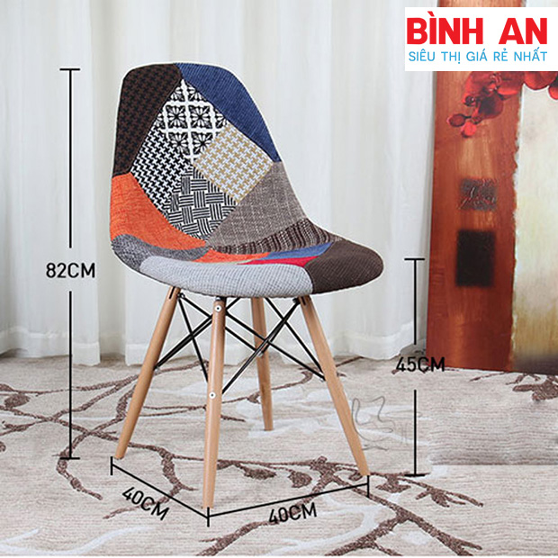 Ghế Eames Thổ Cẩm