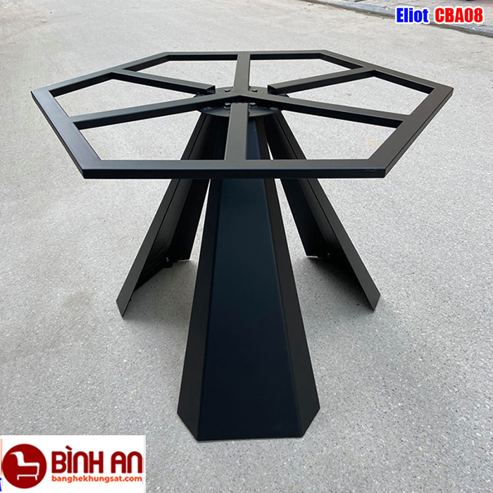 Chân Bàn Ăn Bằng Sắt Tròn ELIOT CBA08