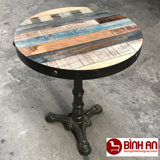 Mặt bàn gỗ Melamine tròn 60cm