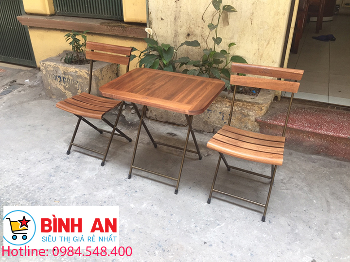Bàn Ghế Cafe Ngoài Trời Fansipan Mini