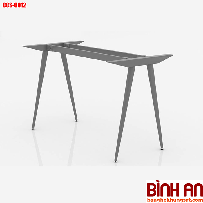 Chân bàn sắt ống côn 600x1200mm