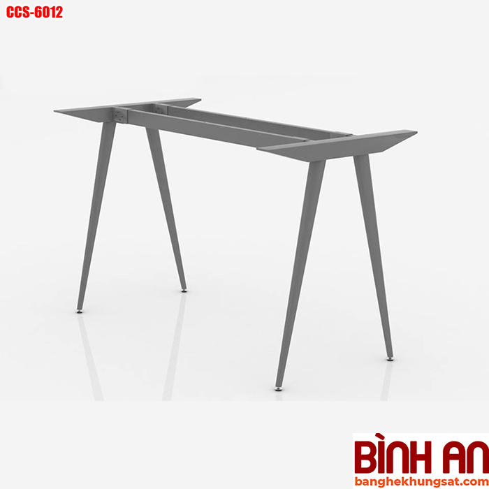 Chân Bàn Sắt Ống Côn 600x1200mm