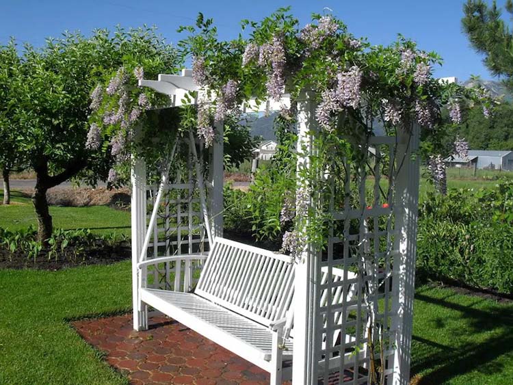 Ghế xích Đu Gỗ Ngoài Trời G-006T