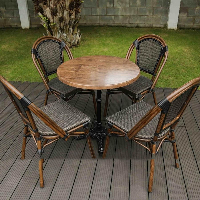 Bộ Bàn Ghế Cafe Ngoài Trời BCP-T04