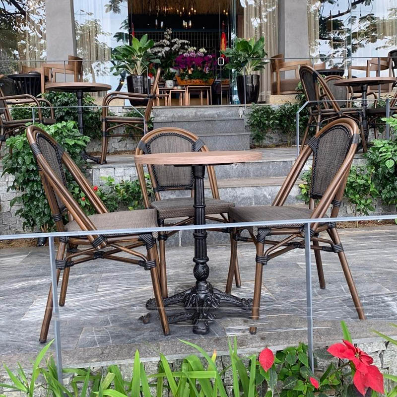 Bộ Bàn Ghế Cafe Ngoài Trời BCP-T04