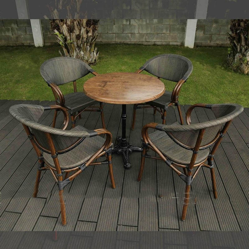 Bộ Bàn Ghế Cafe Ngoài Trời BCP-T04-CT