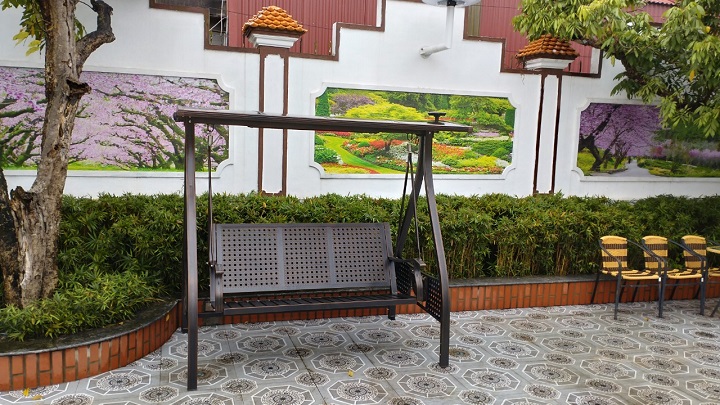 Xích Đu Ngoài Trời Nhập Khẩu Nhôm Đúc MĐ-03