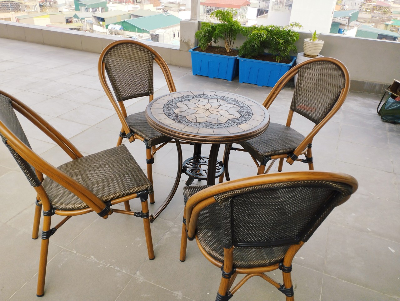 Bàn Ghế Sân Vườn Nhập Khẩu D60