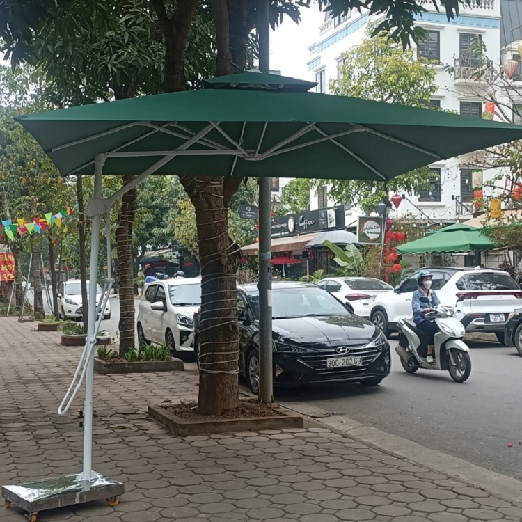 Dù Lệch Tâm Vuông 3m