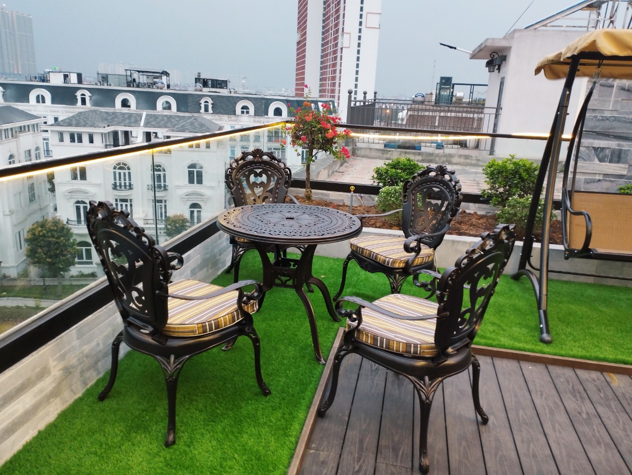 Bộ Bàn Ghế Sân Vườn Đẹp D80