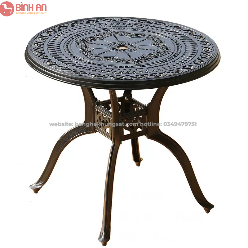 Bàn Ghế Sân Vườn Ngoài Trời D80