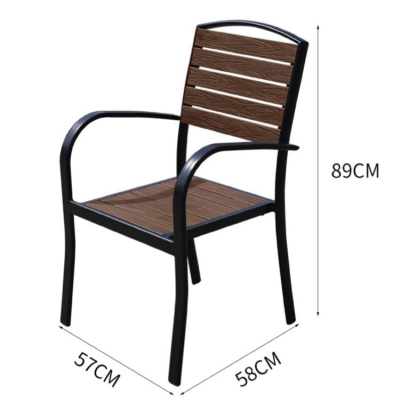 Bàn Ghế Sân Vườn Ngoài Trời D100 Composit