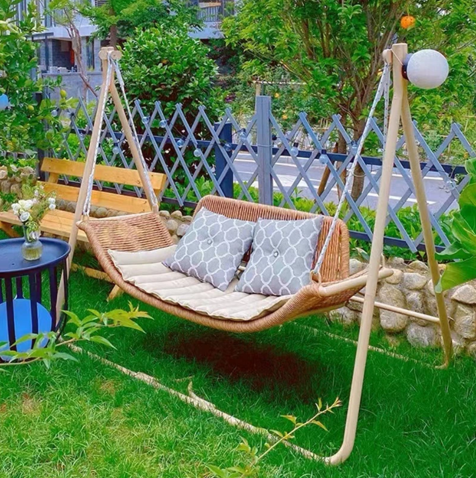 Xích Đu Cánh Én Mây Nhựa Cao Cấp