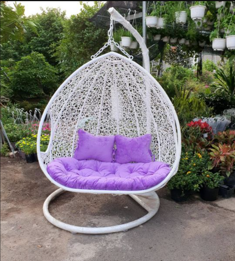 Xích Đu Mây Nhựa Sân Vườn MN01