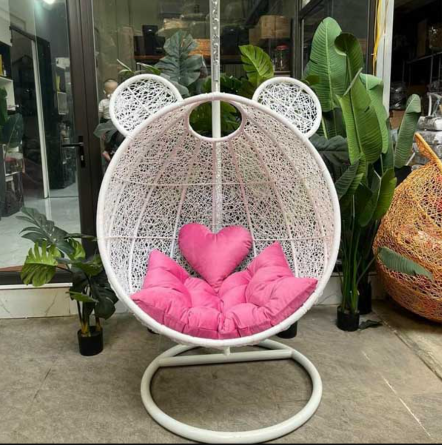 Xích Đu Mây Nhựa Tai Chuột MN03
