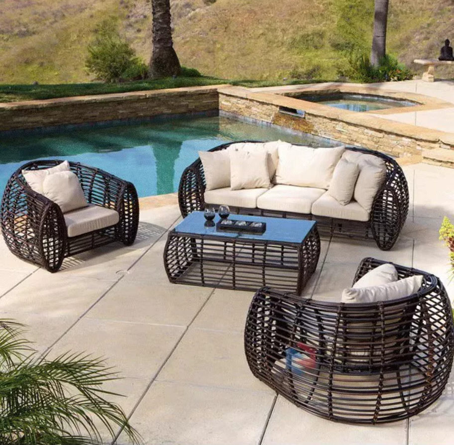 Bộ Bàn Ghế Sofa Sân Vườn SF09