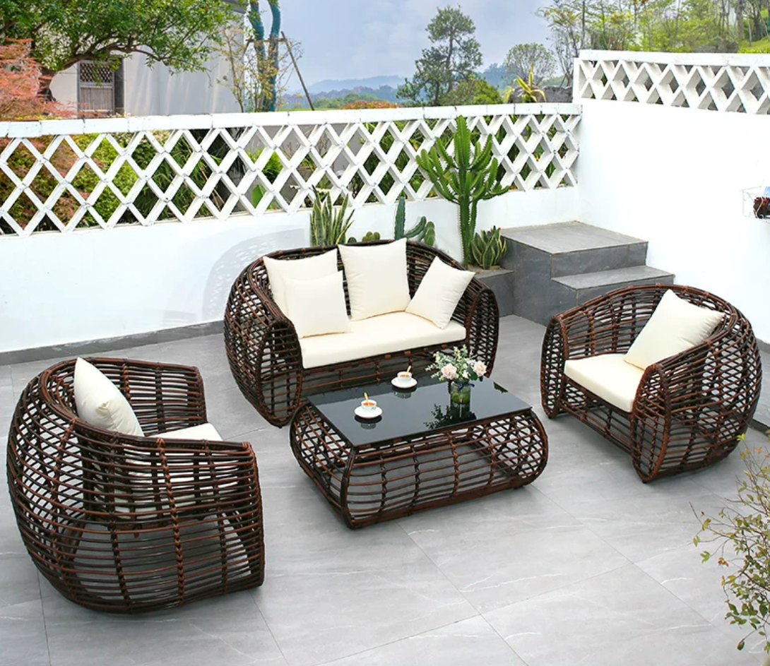 Bộ Bàn Ghế Sofa Sân Vườn SF09