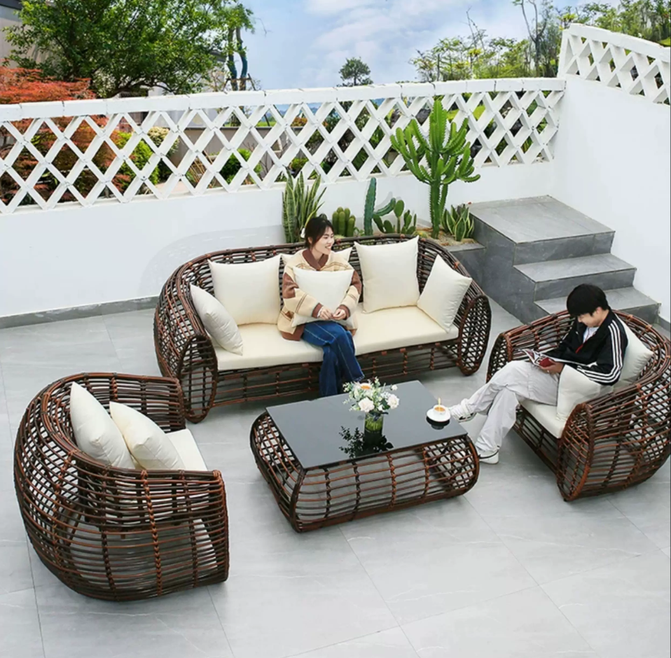 Bộ Bàn Ghế Sofa Sân Vườn SF09