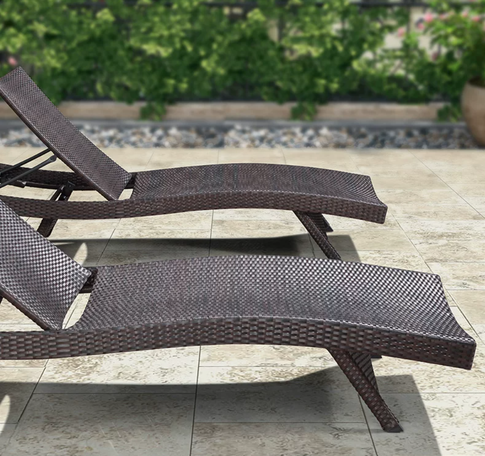 Ghế Tắm Nắng Mây Nhựa MN02