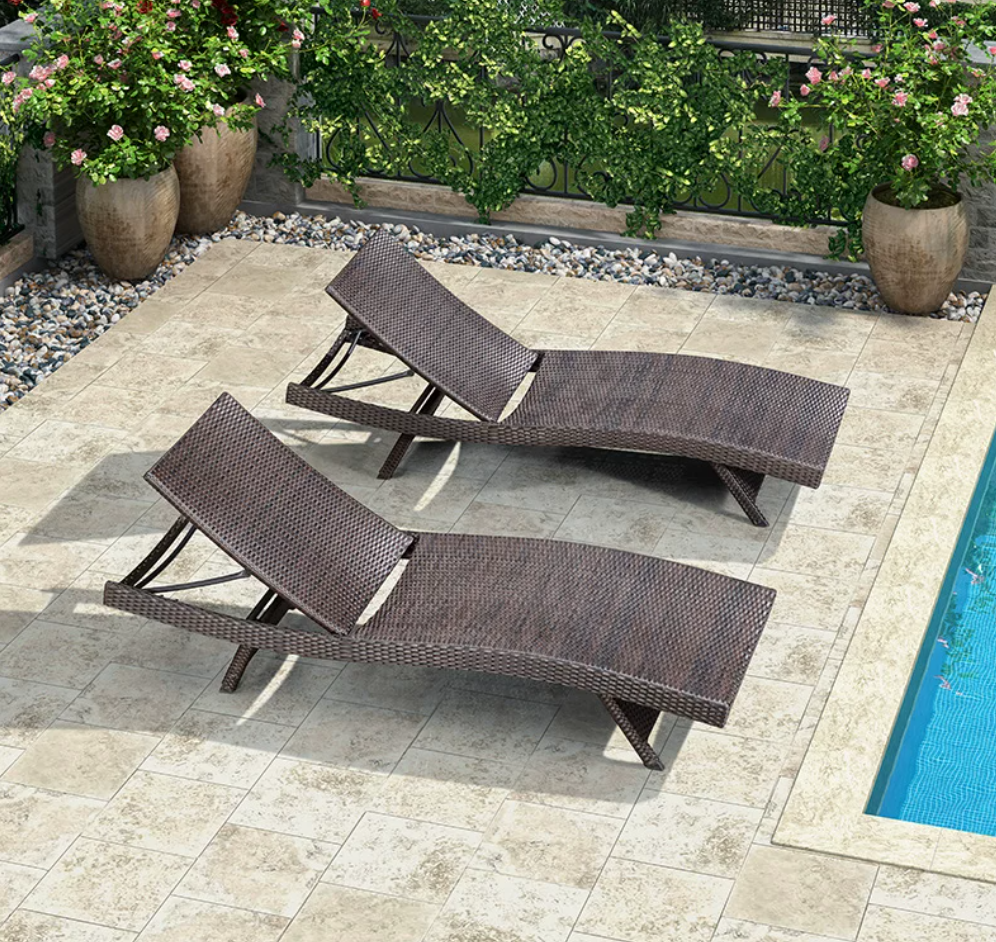 Ghế Tắm Nắng Mây Nhựa MN02