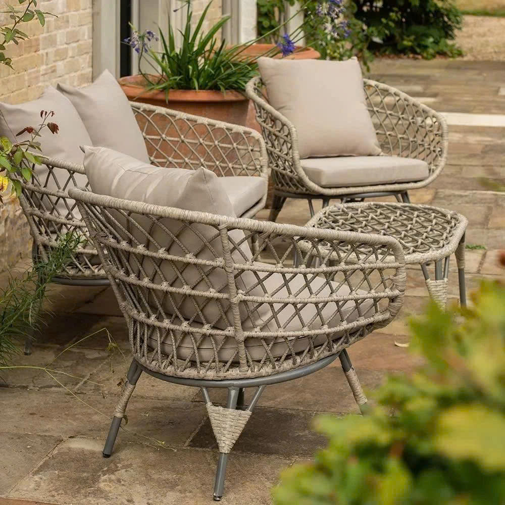 Bộ Bàn Ghế Sofa Mây Nhựa Cao Cấp