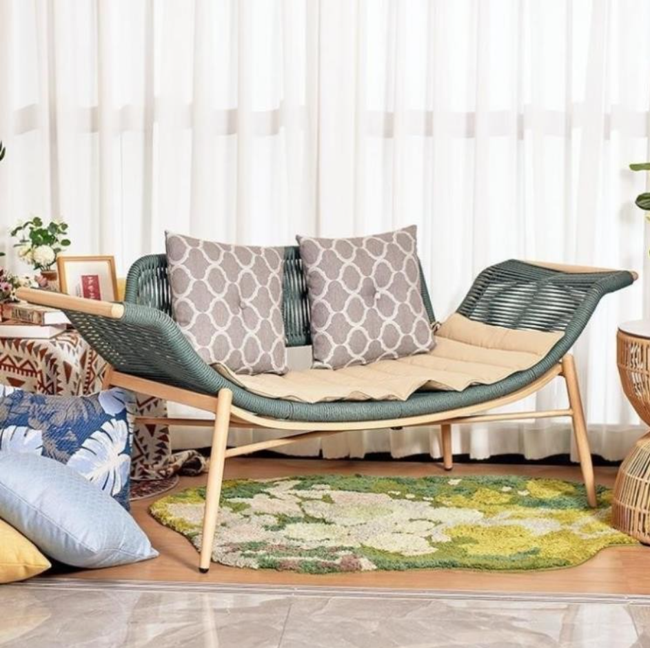 Bộ Bàn Ghế Mây Nhựa Cánh Én Cao Cấp