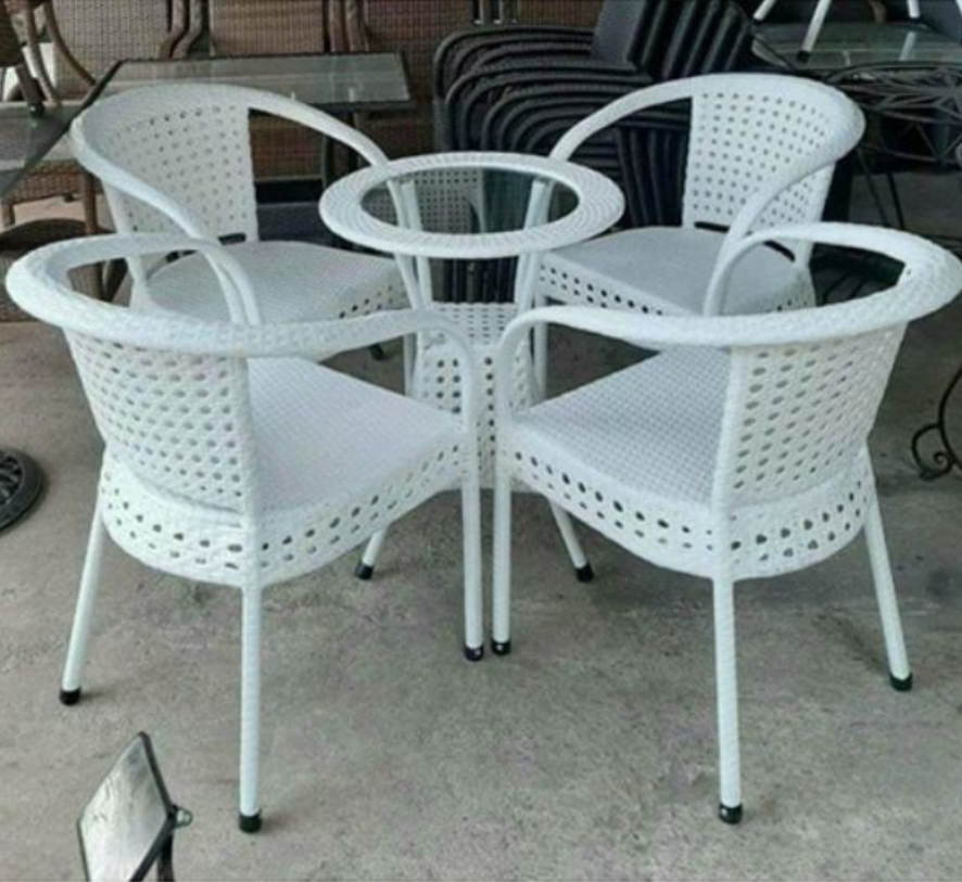 Bộ Bàn Ghế Mây Nhựa MT-02