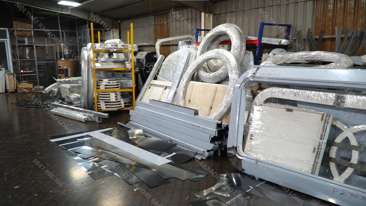 Đóng gói khấu kiện 