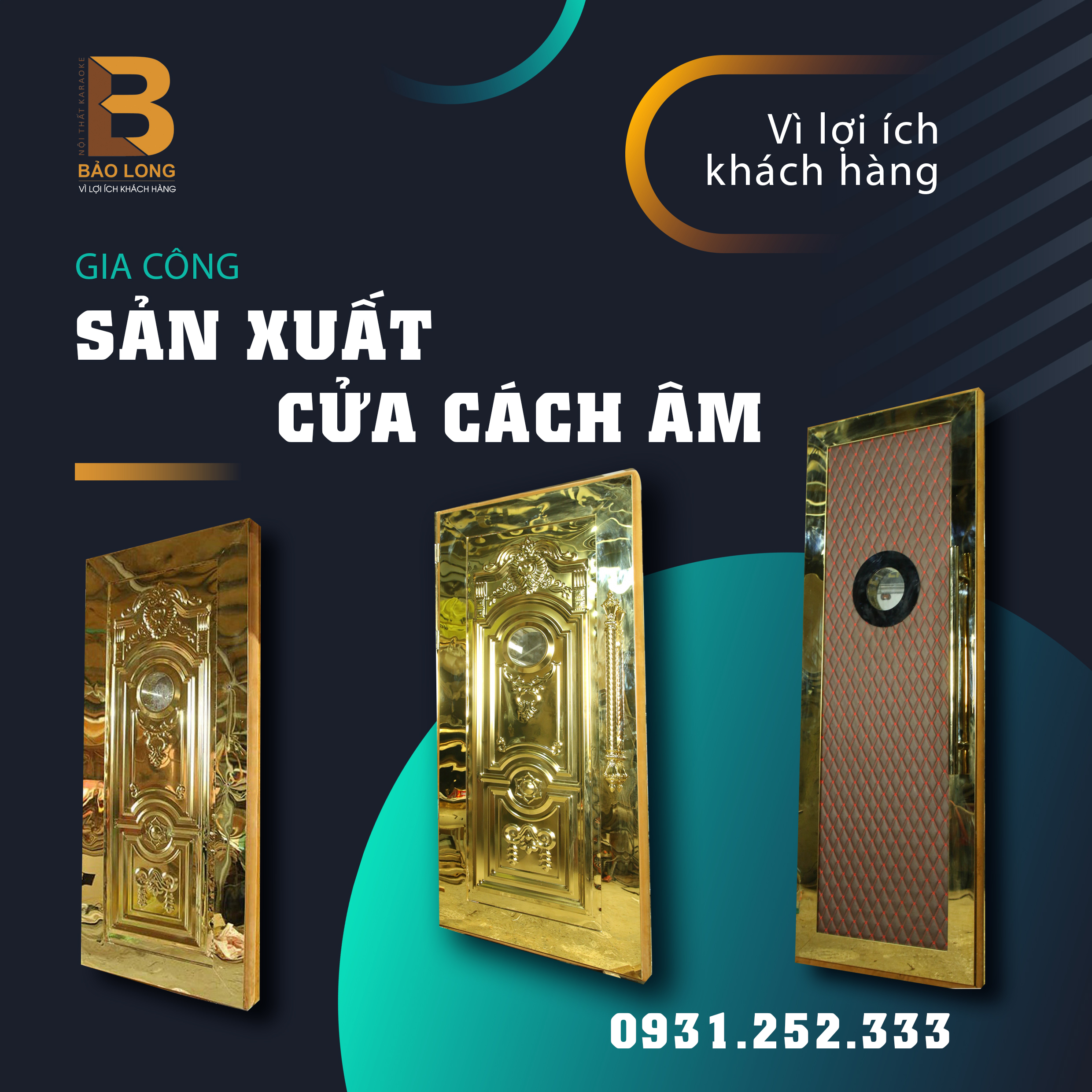 SẢN XUẤT CỬA CÁCH ÂM