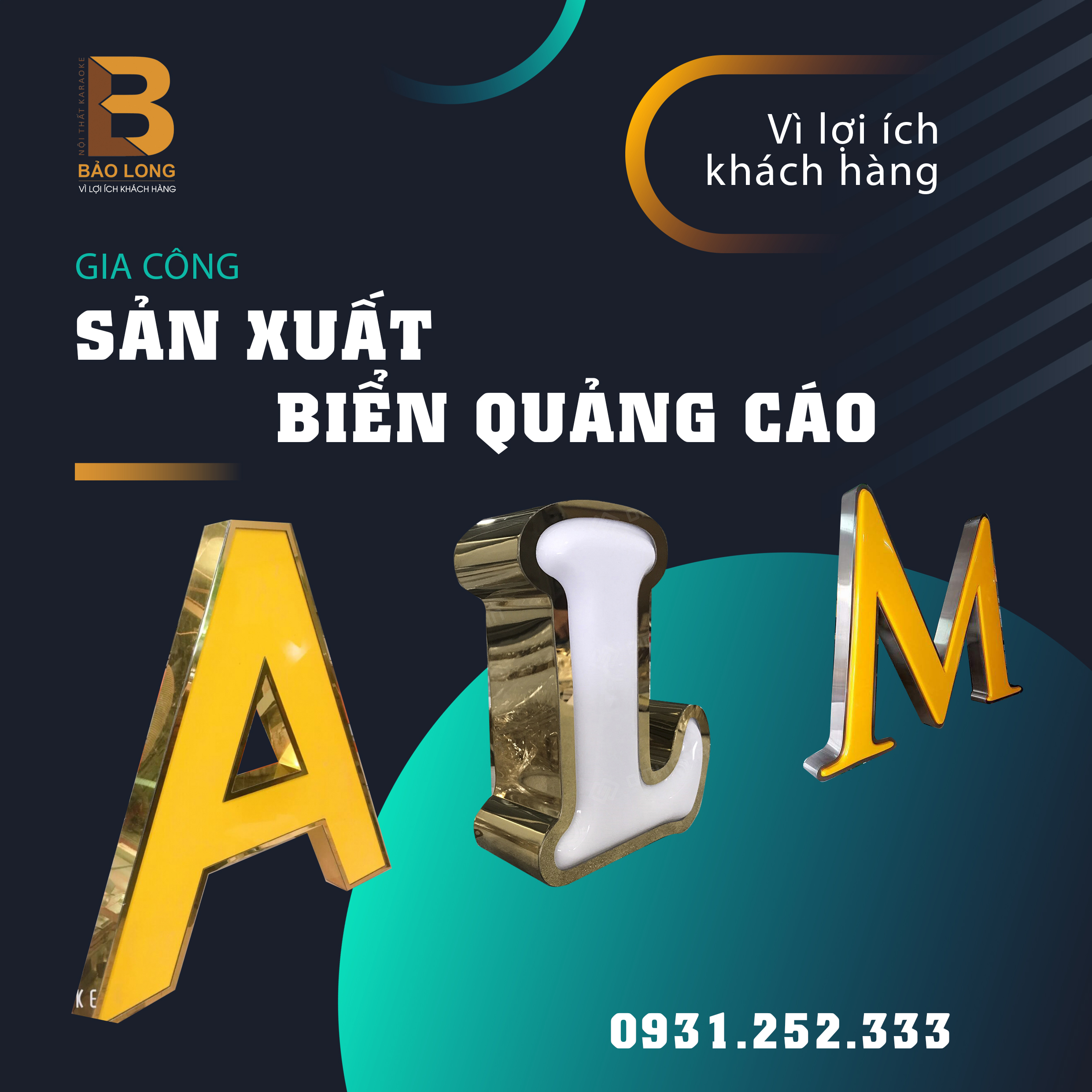 SẢN XUẤT BIỂN QUẢNG CÁO