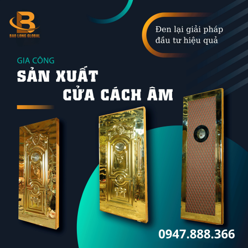 SẢN XUẤT CỬA CÁCH ÂM