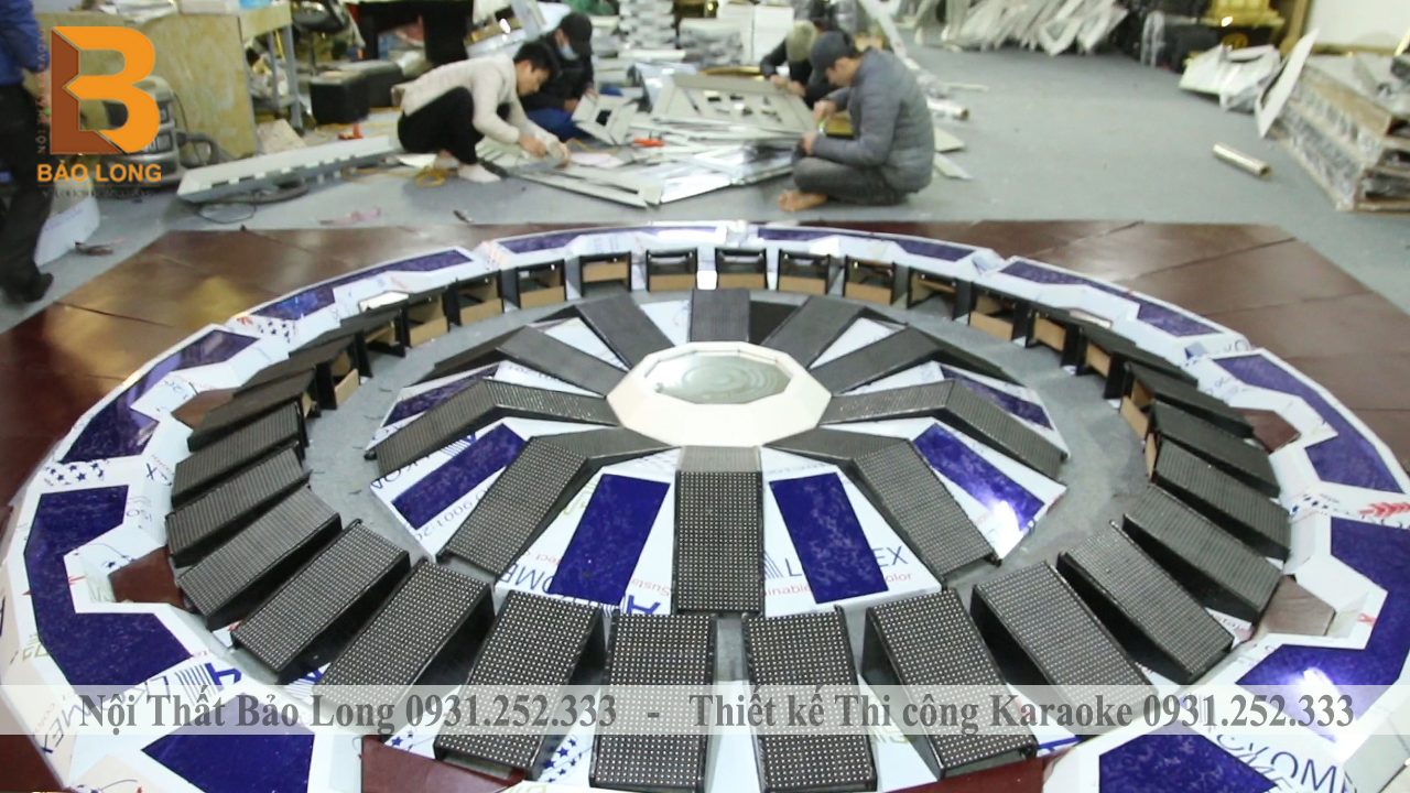 Sản xuất module - khấu kiện phòng karaoke