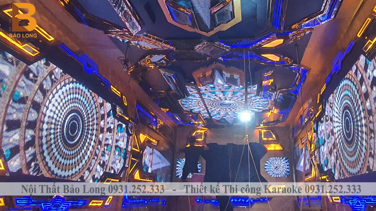 Thi công phòng Karaoke hiện đại