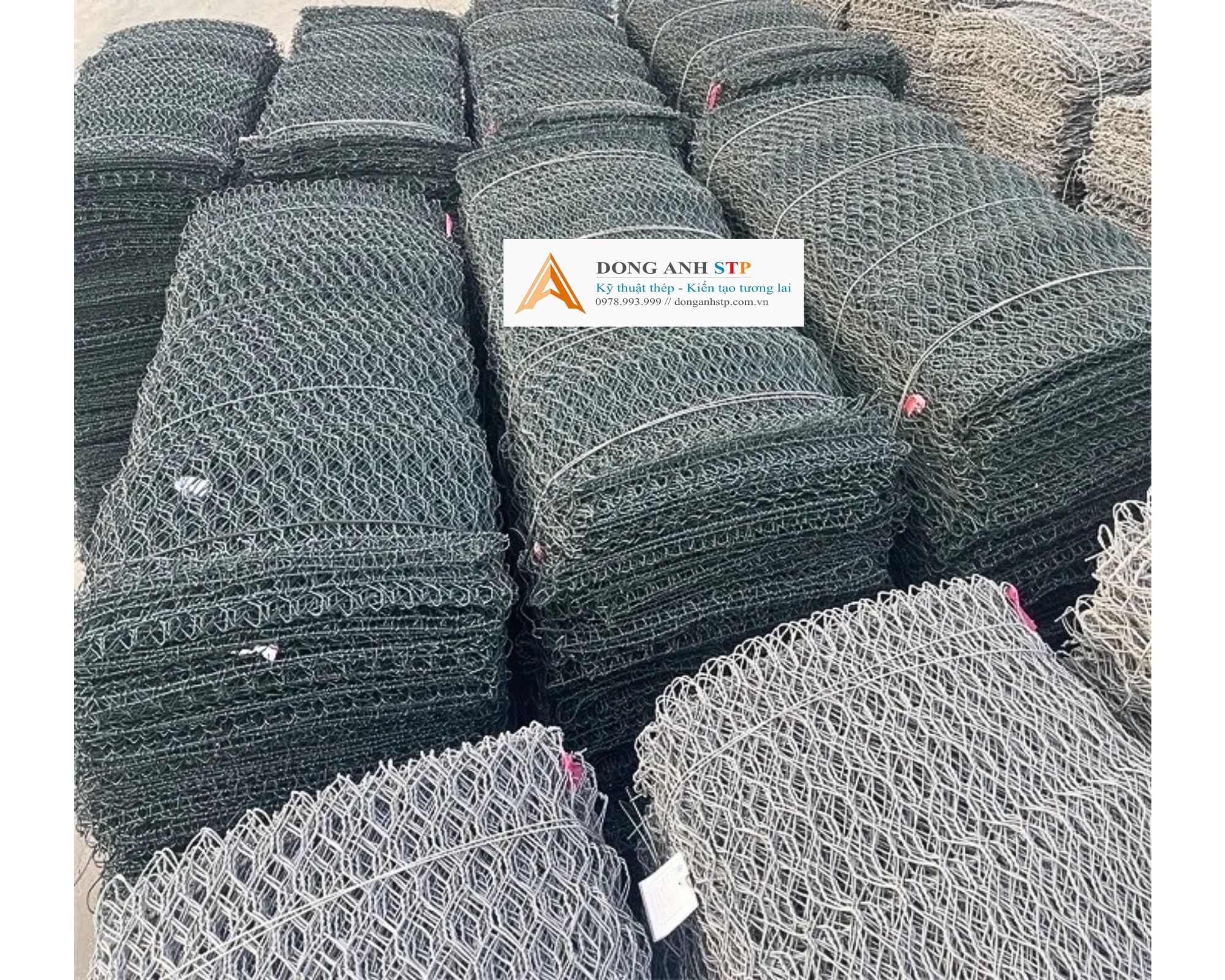 rọ đá bọc nhựa
