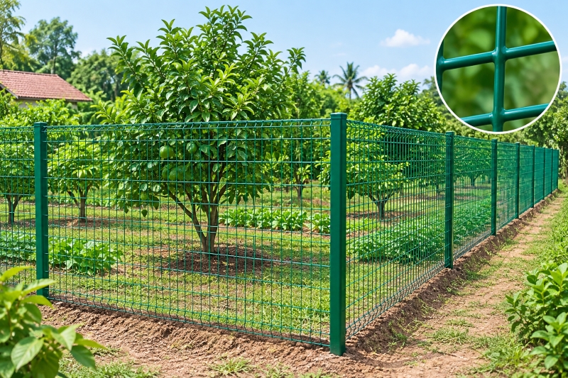 Lưới thép hàn bọc nhựa PVC